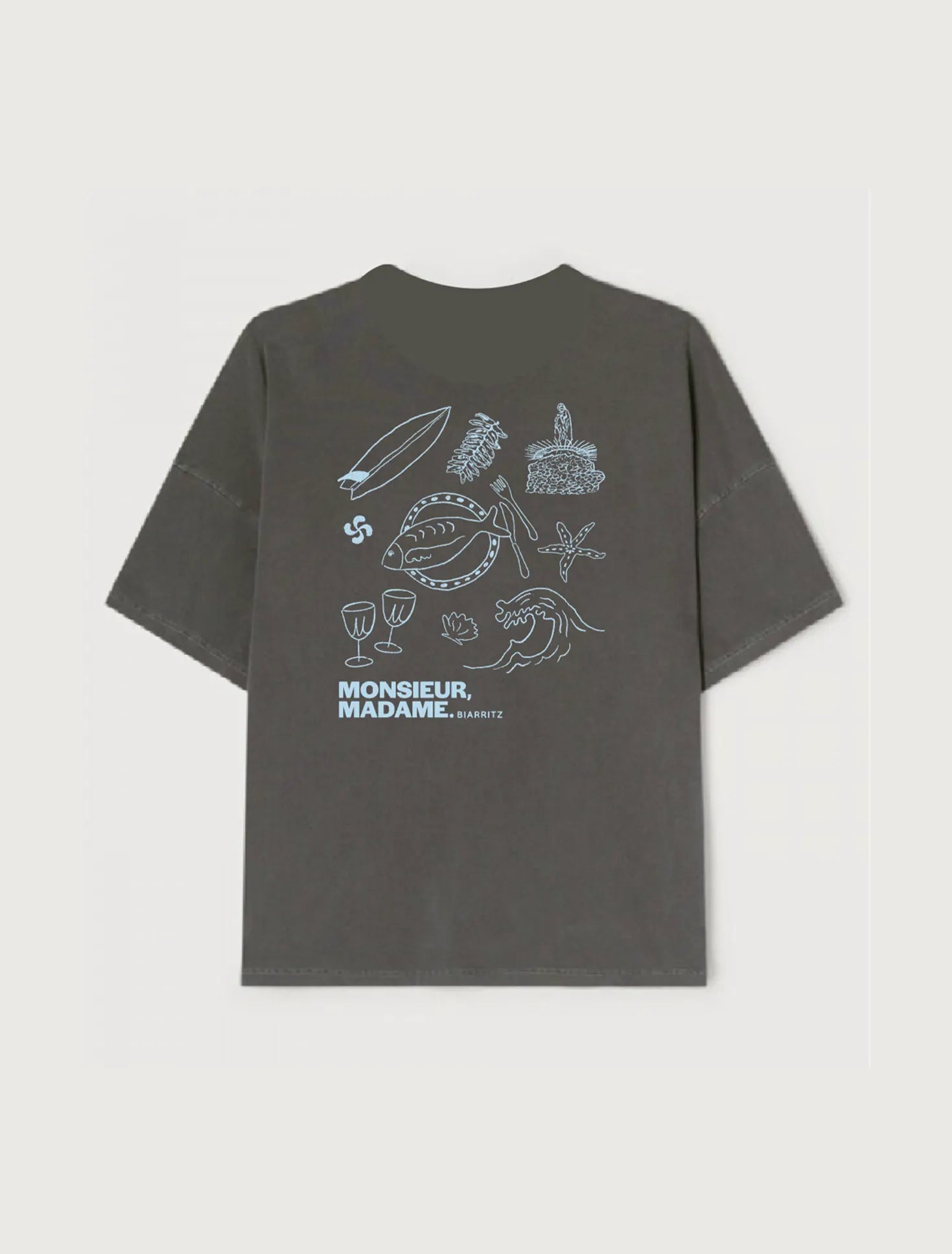 TEE-SHIRT MONSIEUR MADAME x AMV CARBONNE